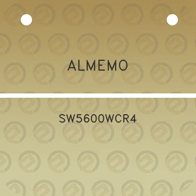 almemo-sw5600wcr4