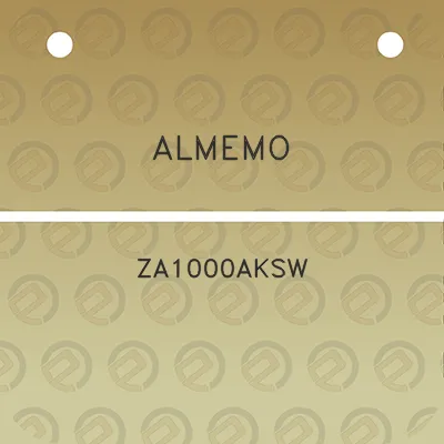 almemo-za1000aksw