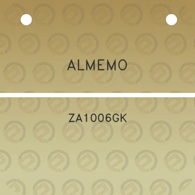 almemo-za1006gk