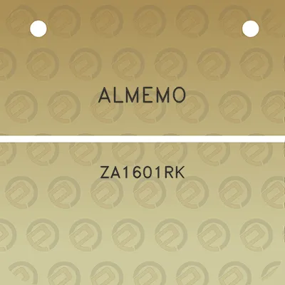 almemo-za1601rk