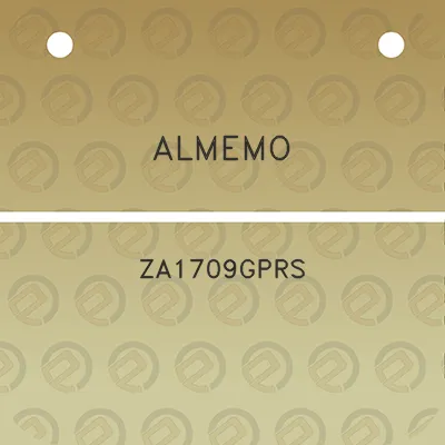 almemo-za1709gprs