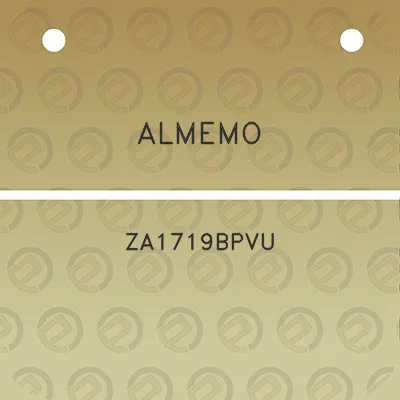 almemo-za1719bpvu