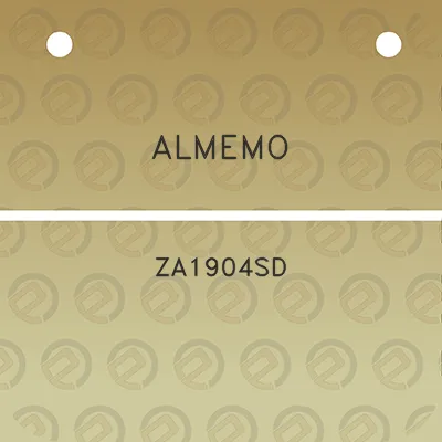 almemo-za1904sd