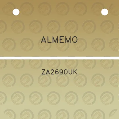 almemo-za2690uk