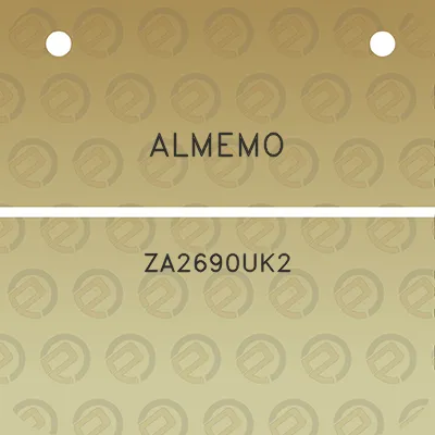 almemo-za2690uk2