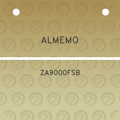 almemo-za9000fsb