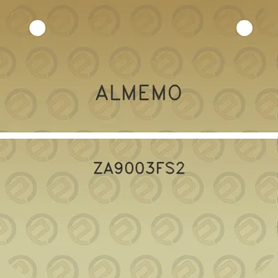 almemo-za9003fs2