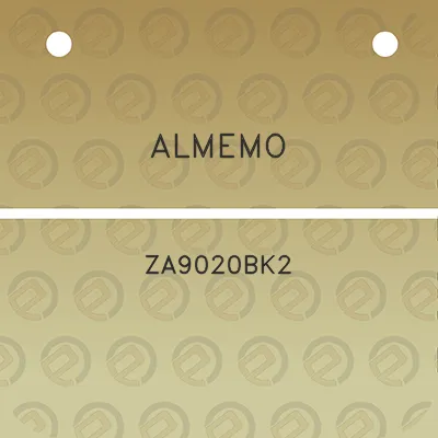 almemo-za9020bk2