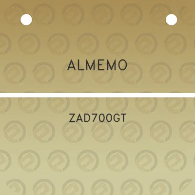 almemo-zad700gt