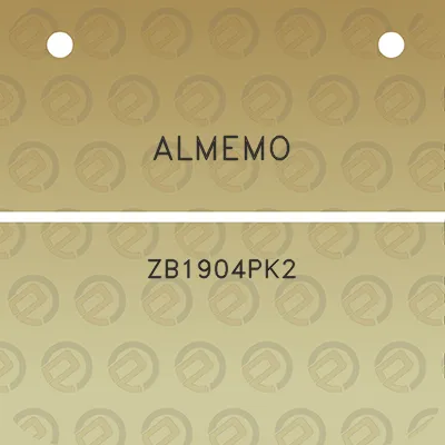 almemo-zb1904pk2