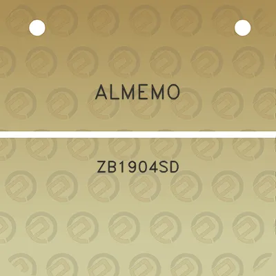 almemo-zb1904sd