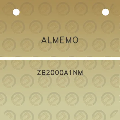 almemo-zb2000a1nm