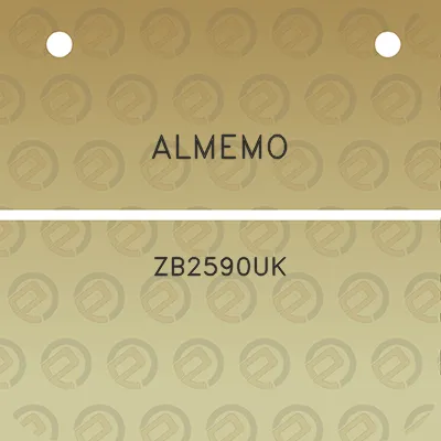 almemo-zb2590uk