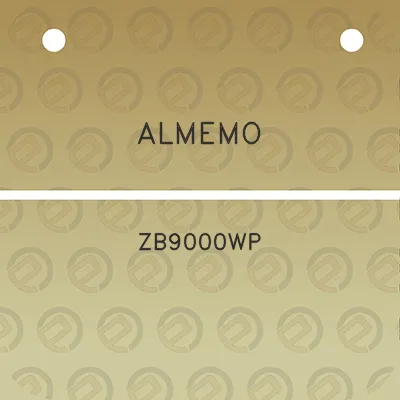 almemo-zb9000wp