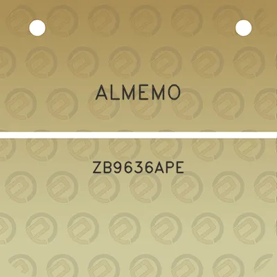 almemo-zb9636ape