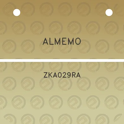 almemo-zka029ra