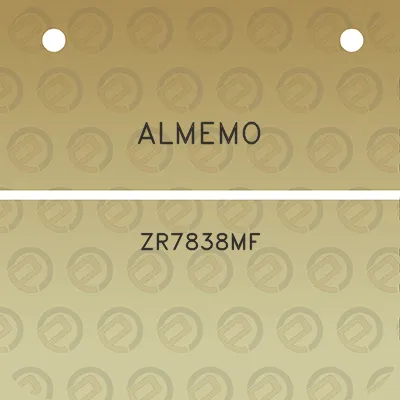 almemo-zr7838mf