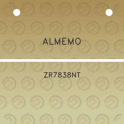 almemo-zr7838nt