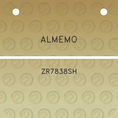 almemo-zr7838sh