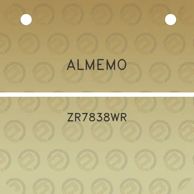 almemo-zr7838wr