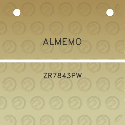 almemo-zr7843pw