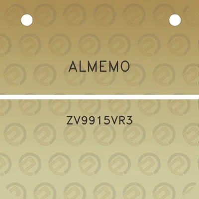 almemo-zv9915vr3