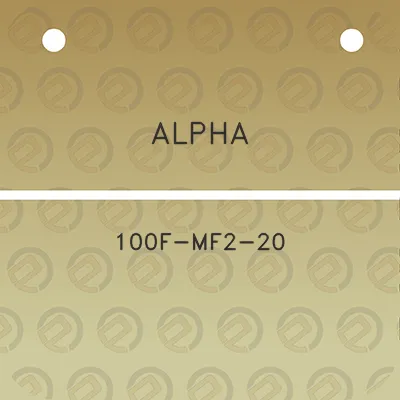 alpha-100f-mf2-20