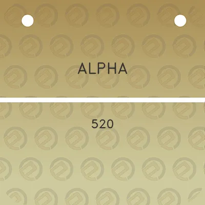 alpha-520