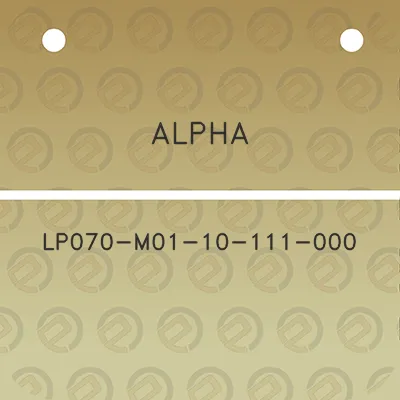 alpha-lp070-m01-10-111-000