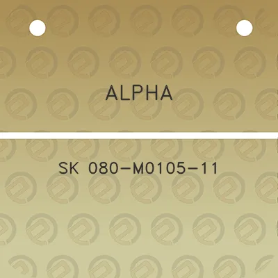 alpha-sk-080-m0105-11