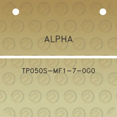 alpha-tp050s-mf1-7-0g0