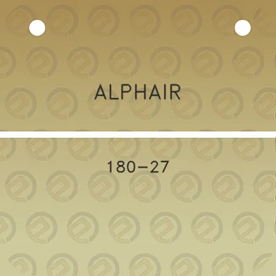 alphair-180-27