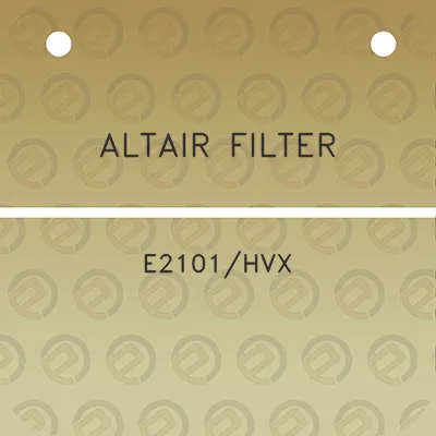 altair-filter-e2101-hvx