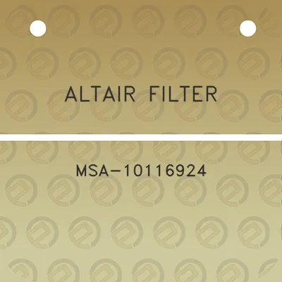 altair-filter-msa-10116924