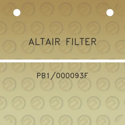 altair-filter-pb1000093f