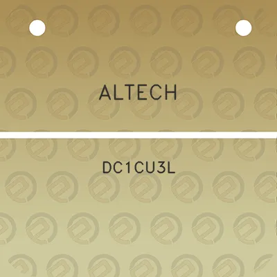 altech-dc1cu3l