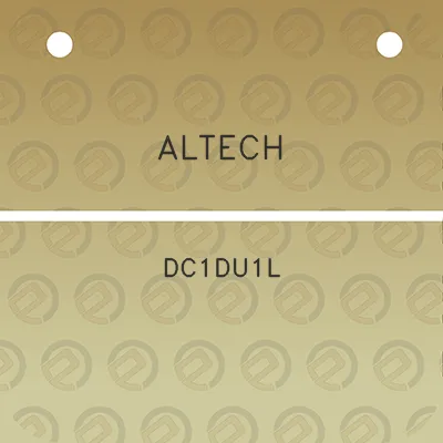 altech-dc1du1l