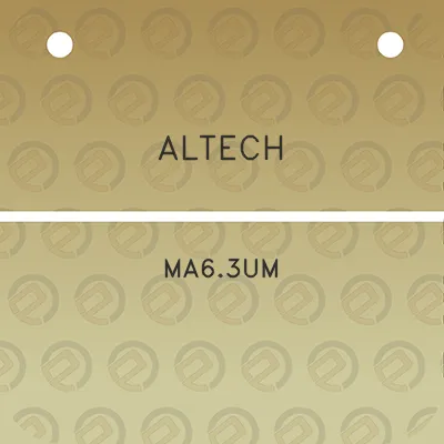 altech-ma63um