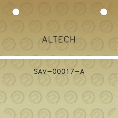 altech-sav-00017-a