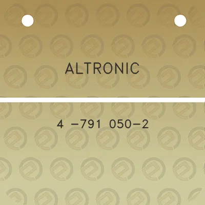 altronic-4-791-050-2