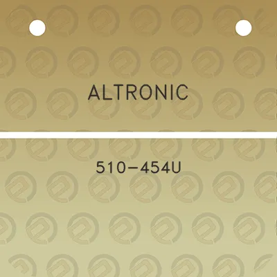 altronic-510-454u