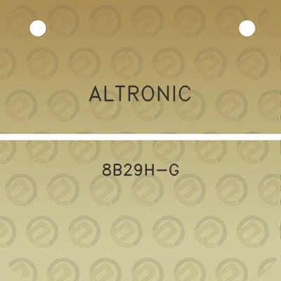 altronic-8b29h-g