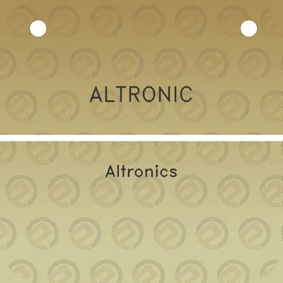 altronic-altronics