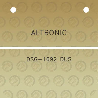 altronic-dsg-1692-dus