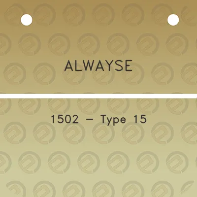 alwayse-1502-type-15