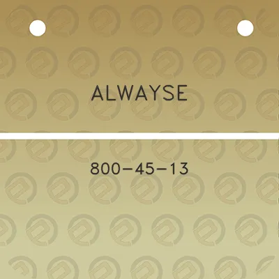 alwayse-800-45-13