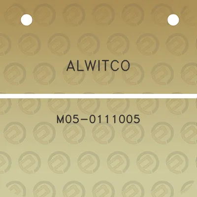 alwitco-m05-0111005