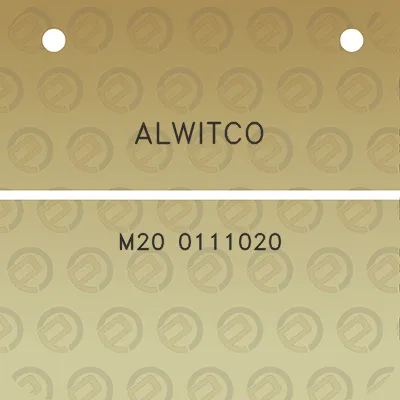 alwitco-m20-0111020