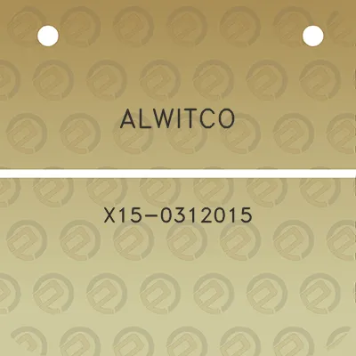 alwitco-x15-0312015