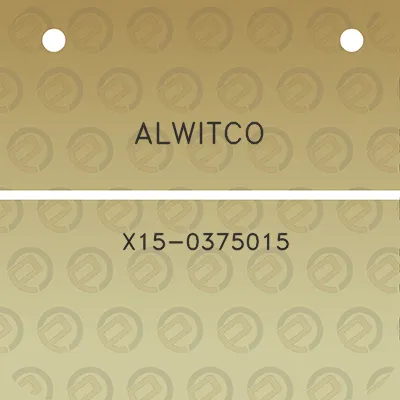 alwitco-x15-0375015